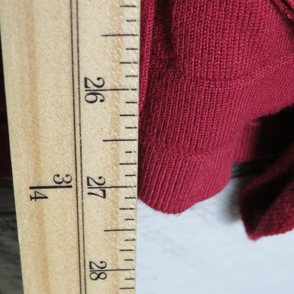 Notations* Women's 3/4 Sleeve Pullover Abstract Undershirt Waist Tie Sweater~ 1X - Picture 11 of 12